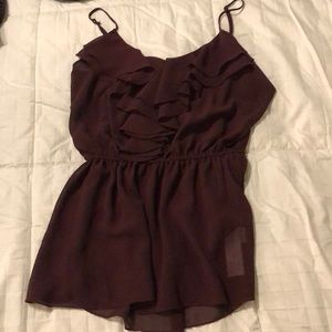 2/$15 Purple Urban Planet Top Size Medium